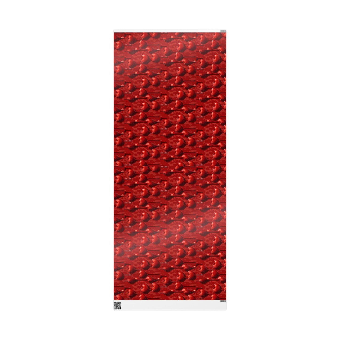 Dripping Red Heart - Wrapping Papers