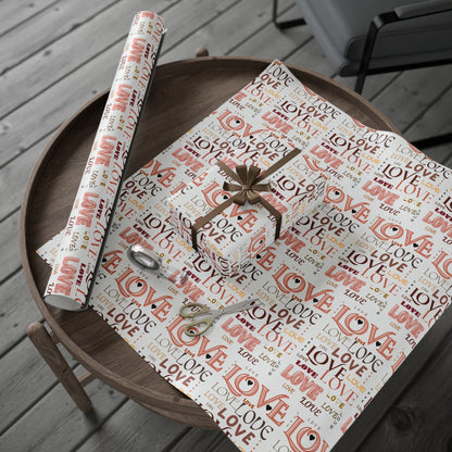 Love in Melanin - Gift Wrap Paper