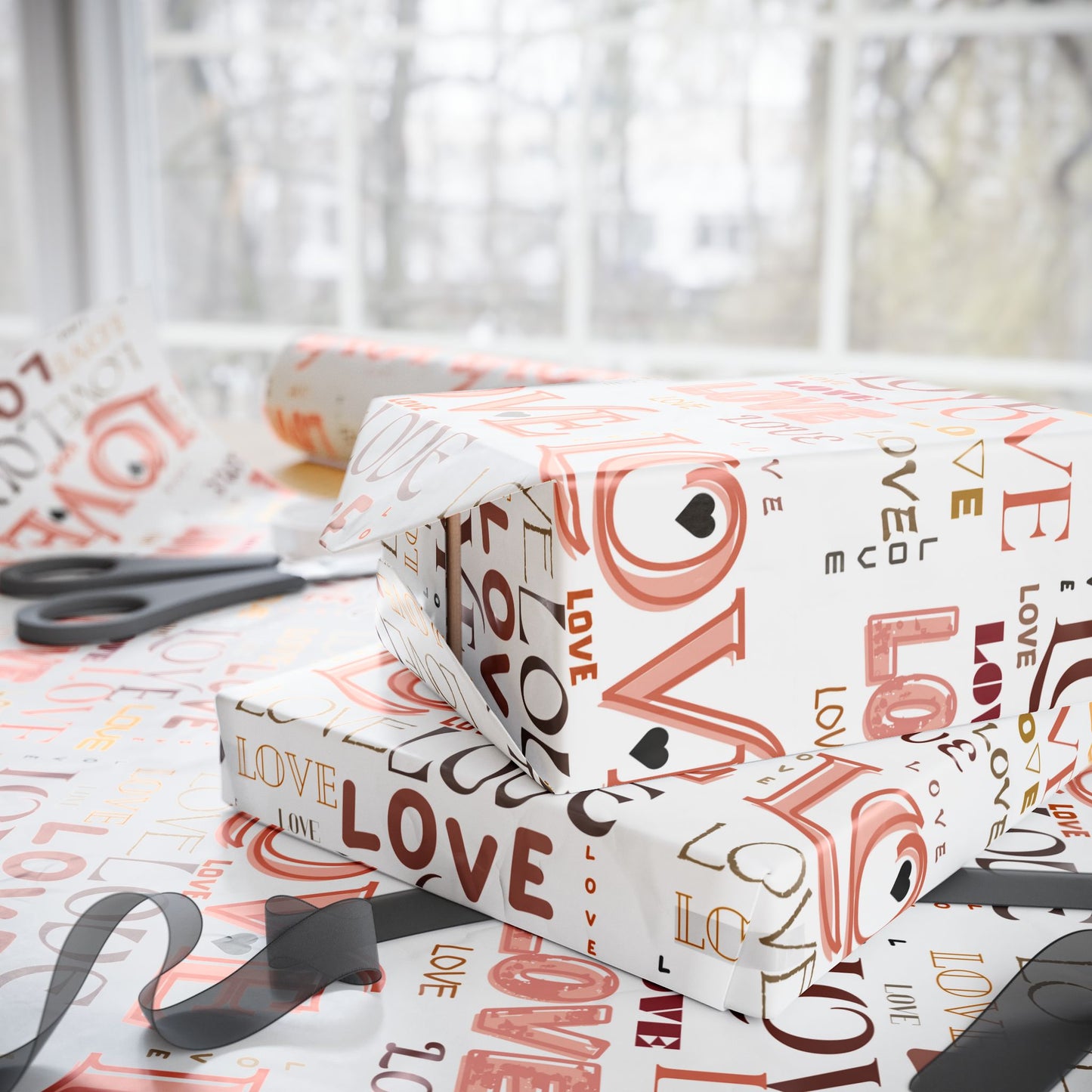 Love in Melanin - Gift Wrap Paper